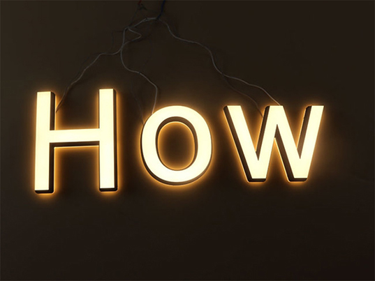 light up letter lights