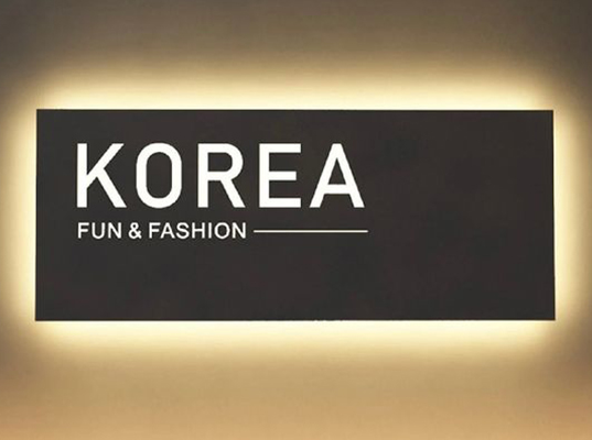 outdoor led light box for shop and store