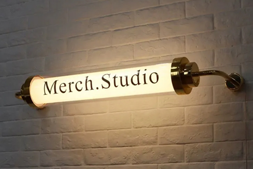 Custom Cylindrical light box